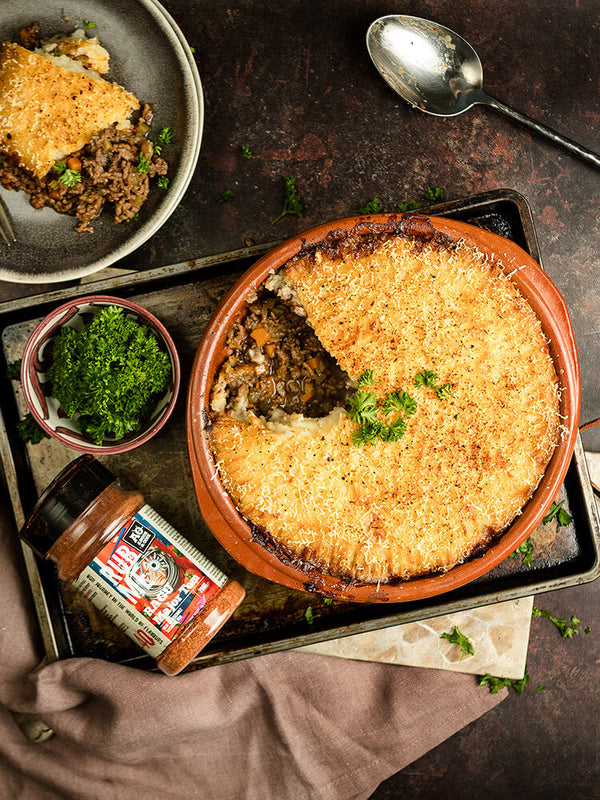 Shepherd's Pie mit Ragu Major Tom
