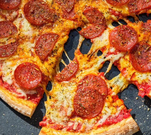 Pepperoni Pizza mit Garlic and Herb Seasoning Rezept