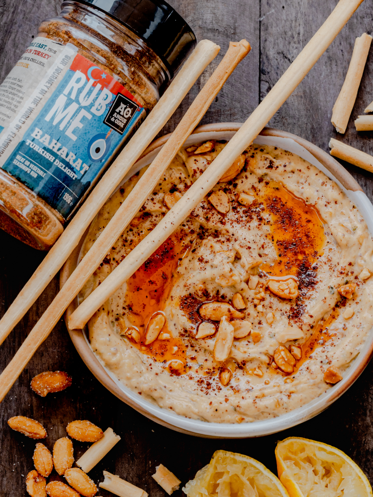 Baharat Butterbean Hummus Rezept