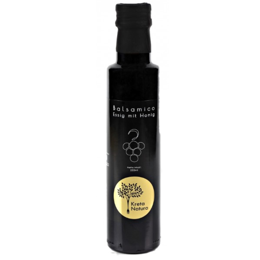 Kreta Natura Balsamico Essig, verfeinert mit Thymian Honig
