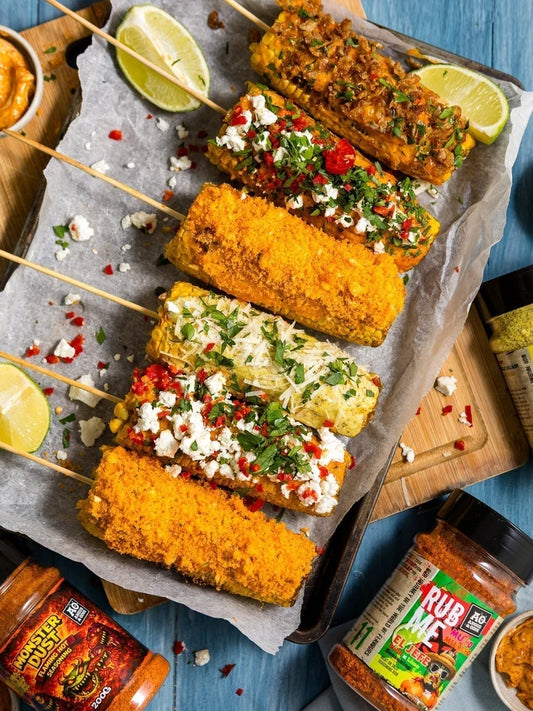 Elotes Rezeptidee mit Angus & Oink Buffalo Soldier