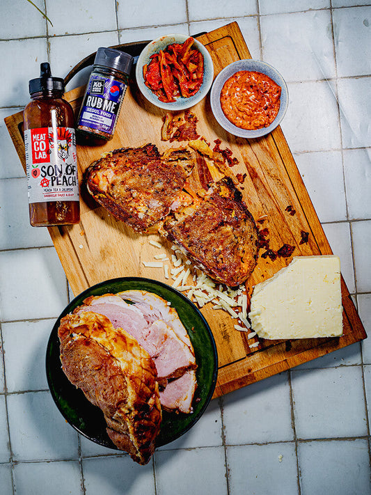 Gammon & Cheese Toastie mit Son of a Peach Rezept