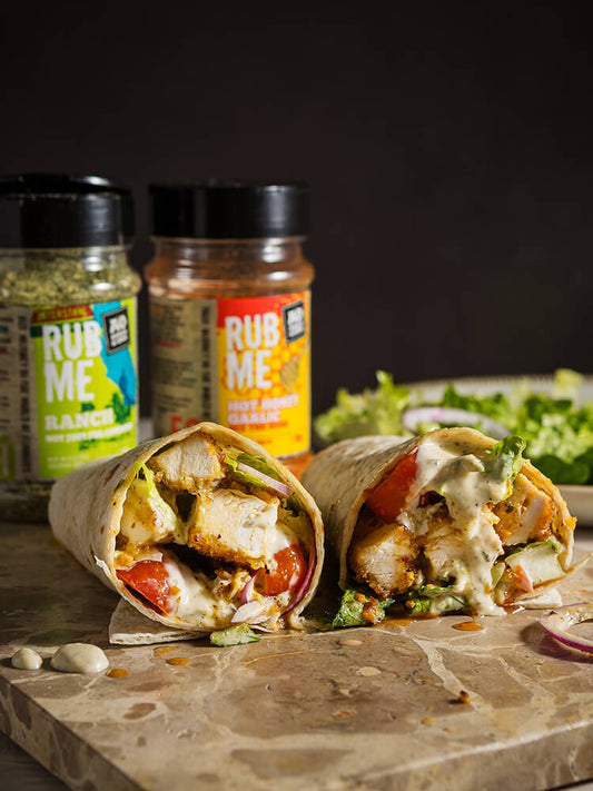 Chicken Wrap mit Angus & Oink Ranch