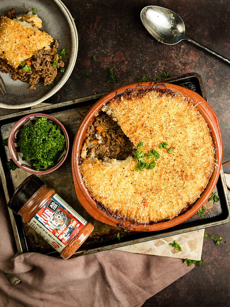 Shepherd's Pie mit Ragu Major Tom