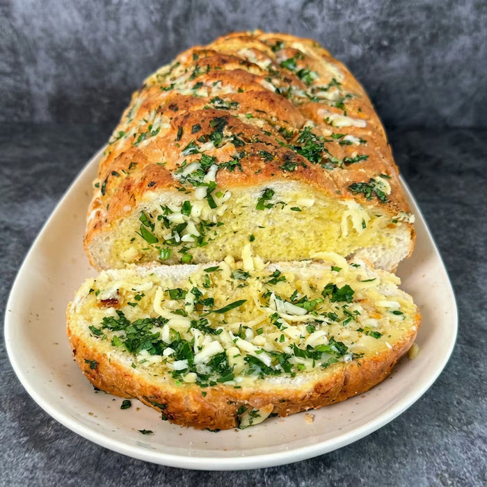 Käse-Knoblauchbrot mit Garlic Butter