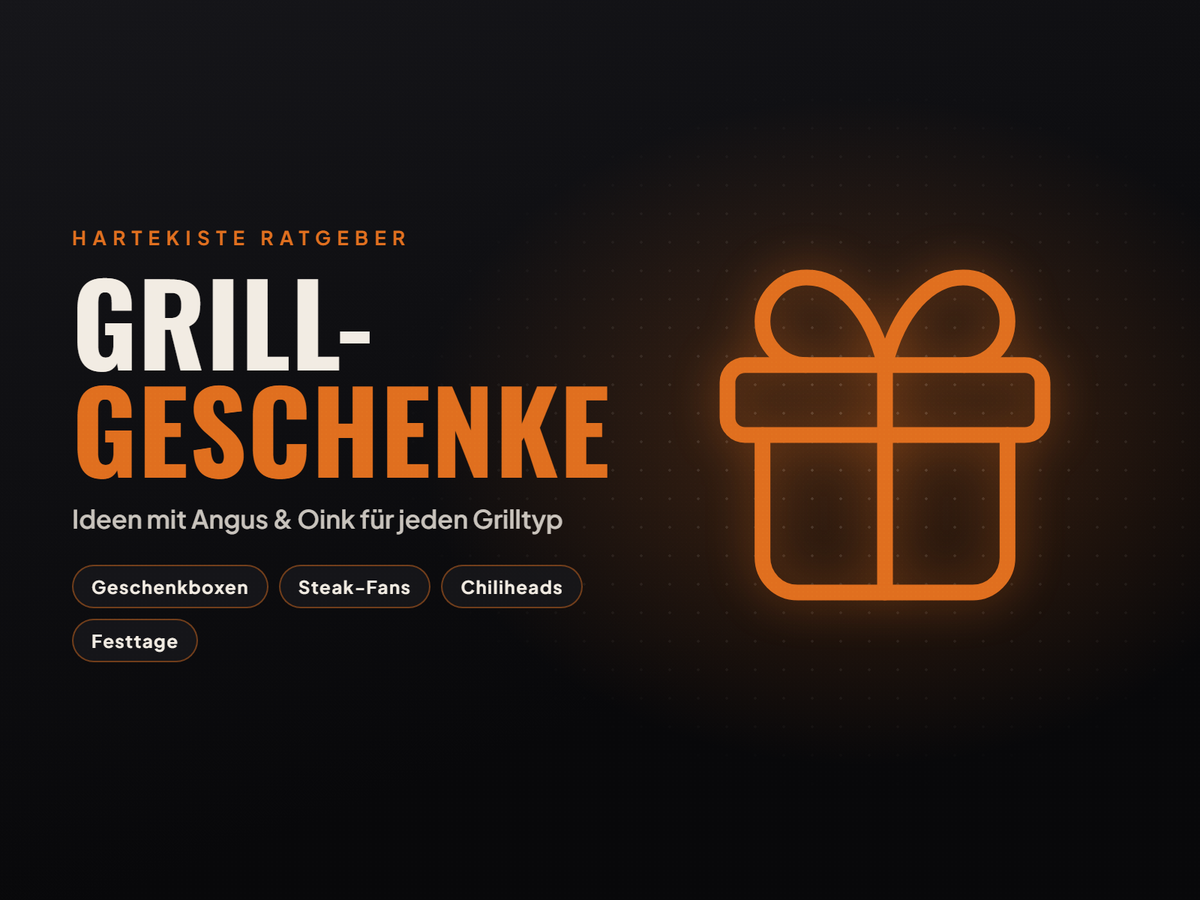 Grillgeschenke mit Angus & Oink: Ratgeber von Hartekiste