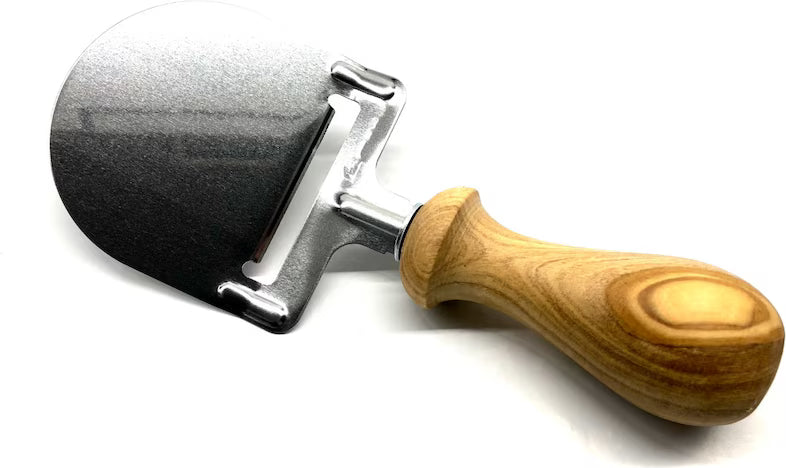Käsehobel mit Olivenholzgriff, ca. 20 cm