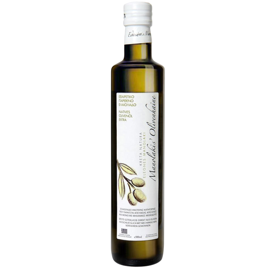 Kreta Natura Olivenöl Extra Nativ 500-ml Flasche 