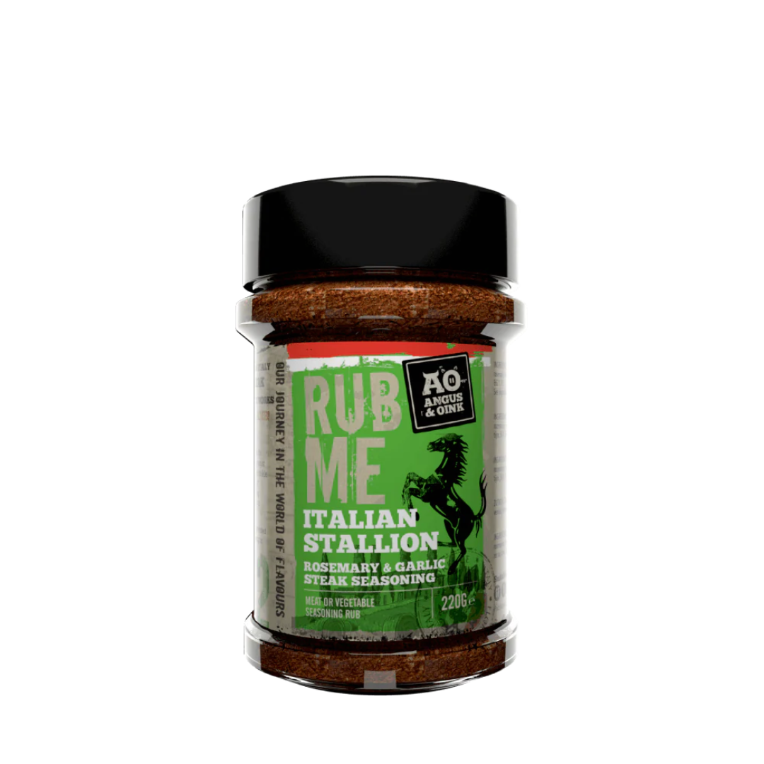Angus & Oink Italian Stallion – Rosmarin-Knoblauch-Steak-Rub (220 g)