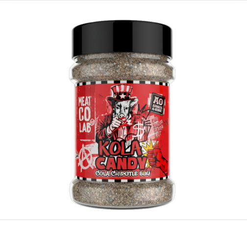 Angus & Oink Cola Candy BBQ Rub Verpackung