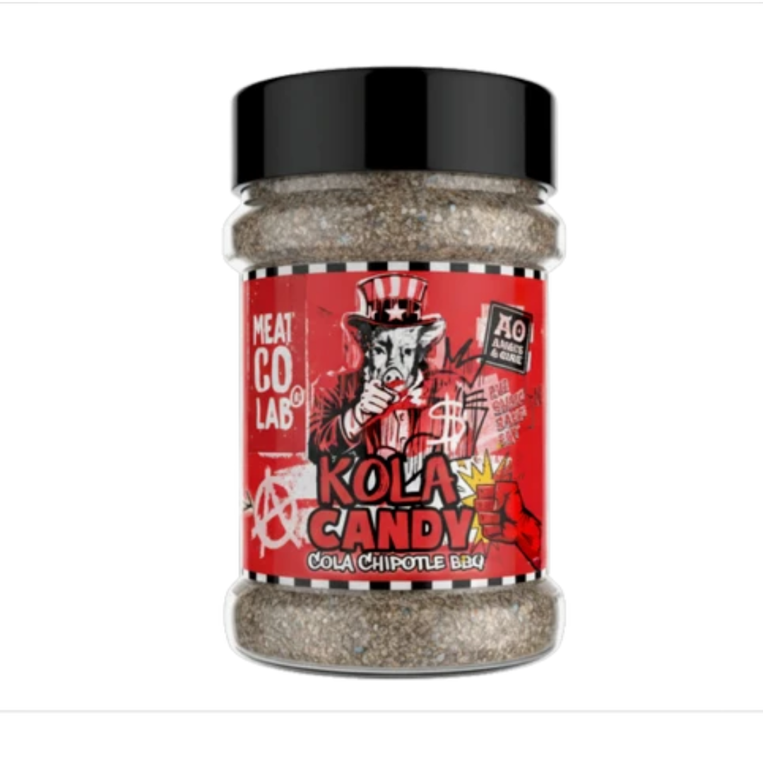 Angus & Oink Cola Candy BBQ Rub Verpackung