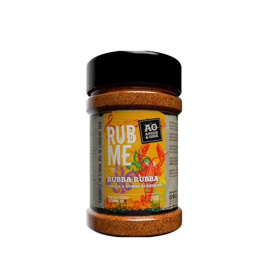 Angus & Oink Rubba Rubba Creole-Cajun-Rub 200 g Verpackung