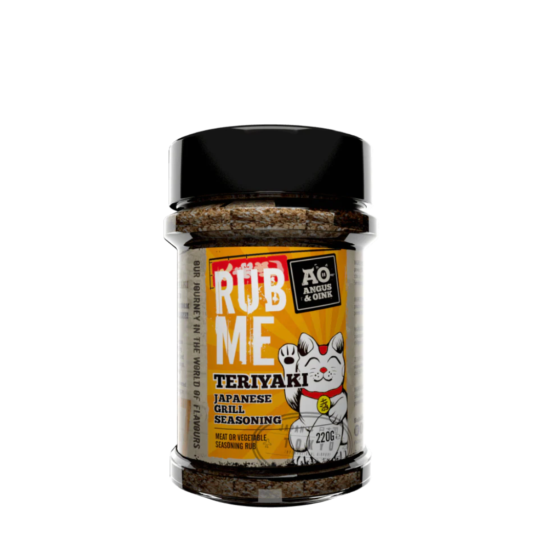 Angus & Oink Teriyaki Japanese Grill Seasoning 220 g Verpackung