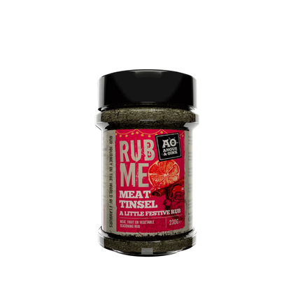 Angus & Oink Meat Tinsel – festliches Gewürz für Ham, Geflügel & Dessert (230 g)