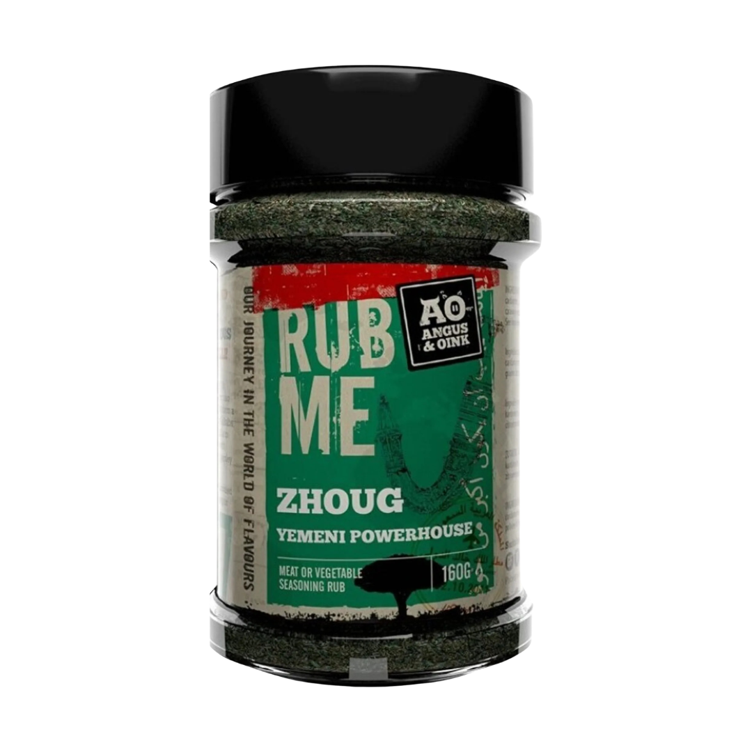 Angus & Oink Zhoug – grünes Nahost-Gewürz mit Chili-Kick (160 g)