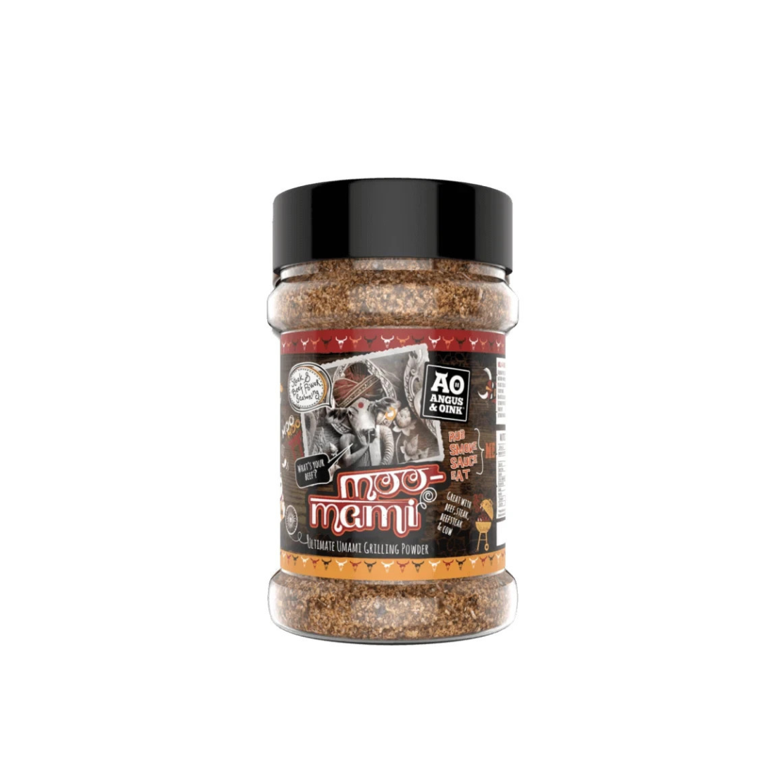 Angus & Oink Moo Mami – Umami-Rub für Steak & Beef (220 g)