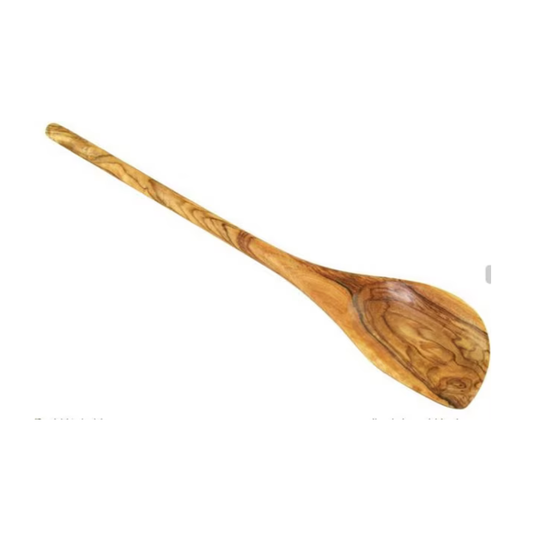 Kochlöffel mit Ecke aus Olivenholz 30 cm