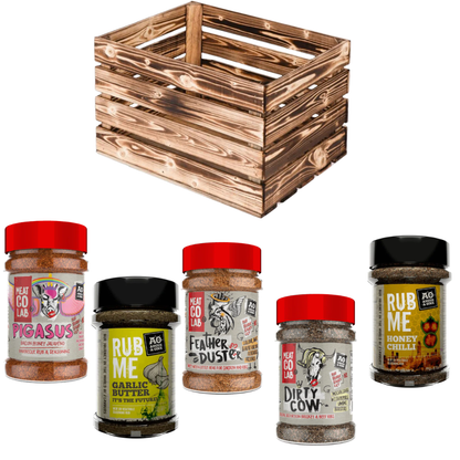 Kiste voller Herbst- Herbst Rub Box