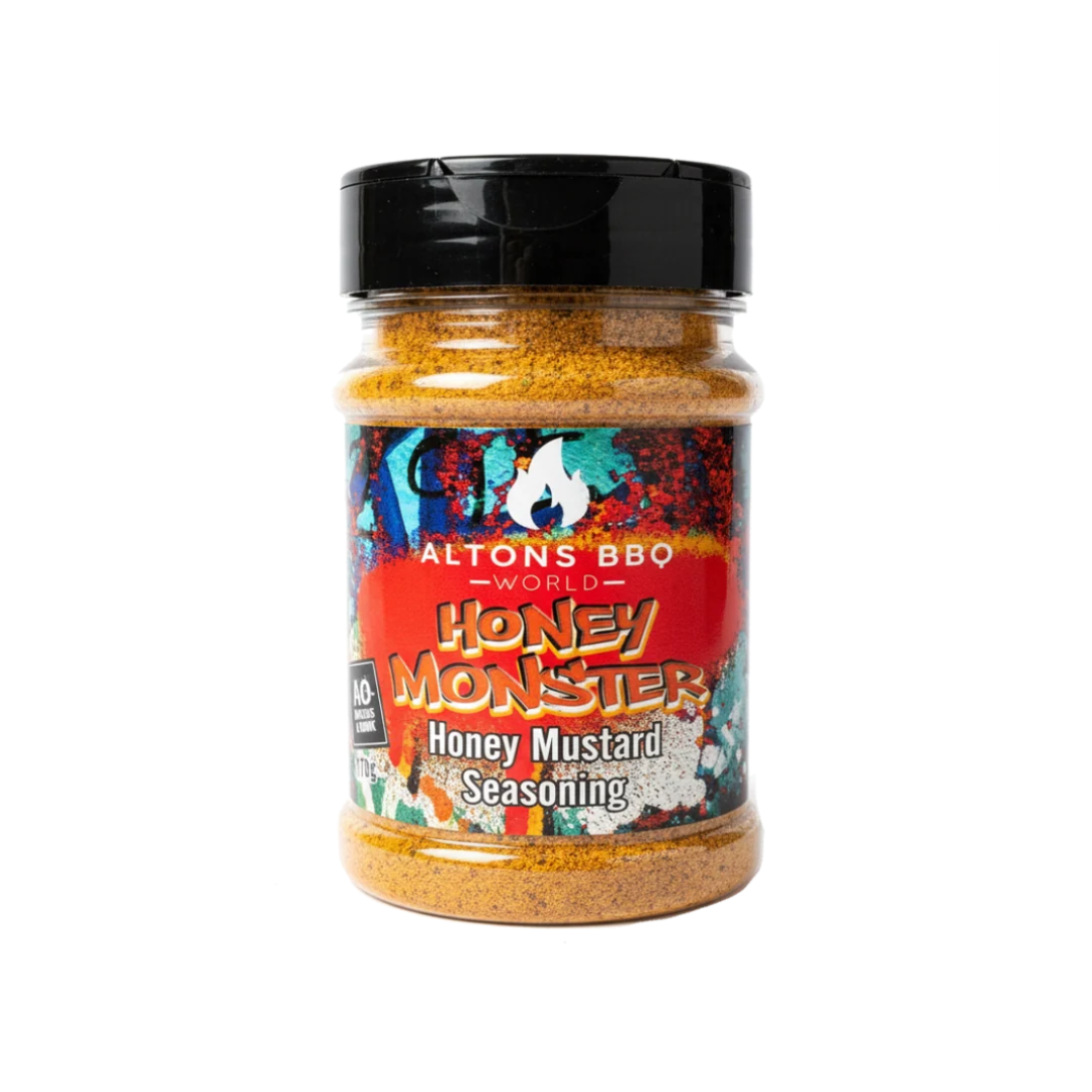 Angus & Oink Honey Monster – Honig-Senf-BBQ-Rub (Alton's Collab, 210 g)