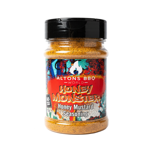 Angus & Oink Honey Monster Honig-Senf-BBQ-Rub 210 g Verpackung