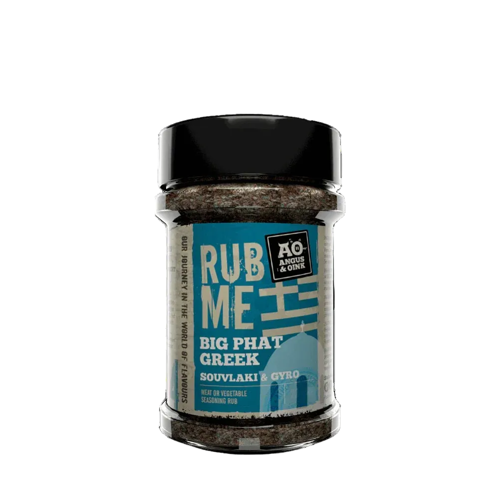 Angus & Oink Big Phat Greek – Griechischer BBQ-Rub (200 g)