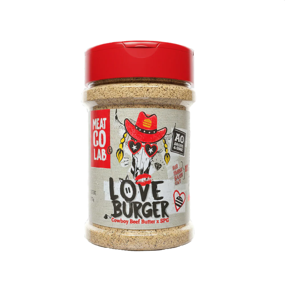 Angus & Oink Love Burger – Cowboy Butter x SPG Smash-Burger-Rub (175 g)
