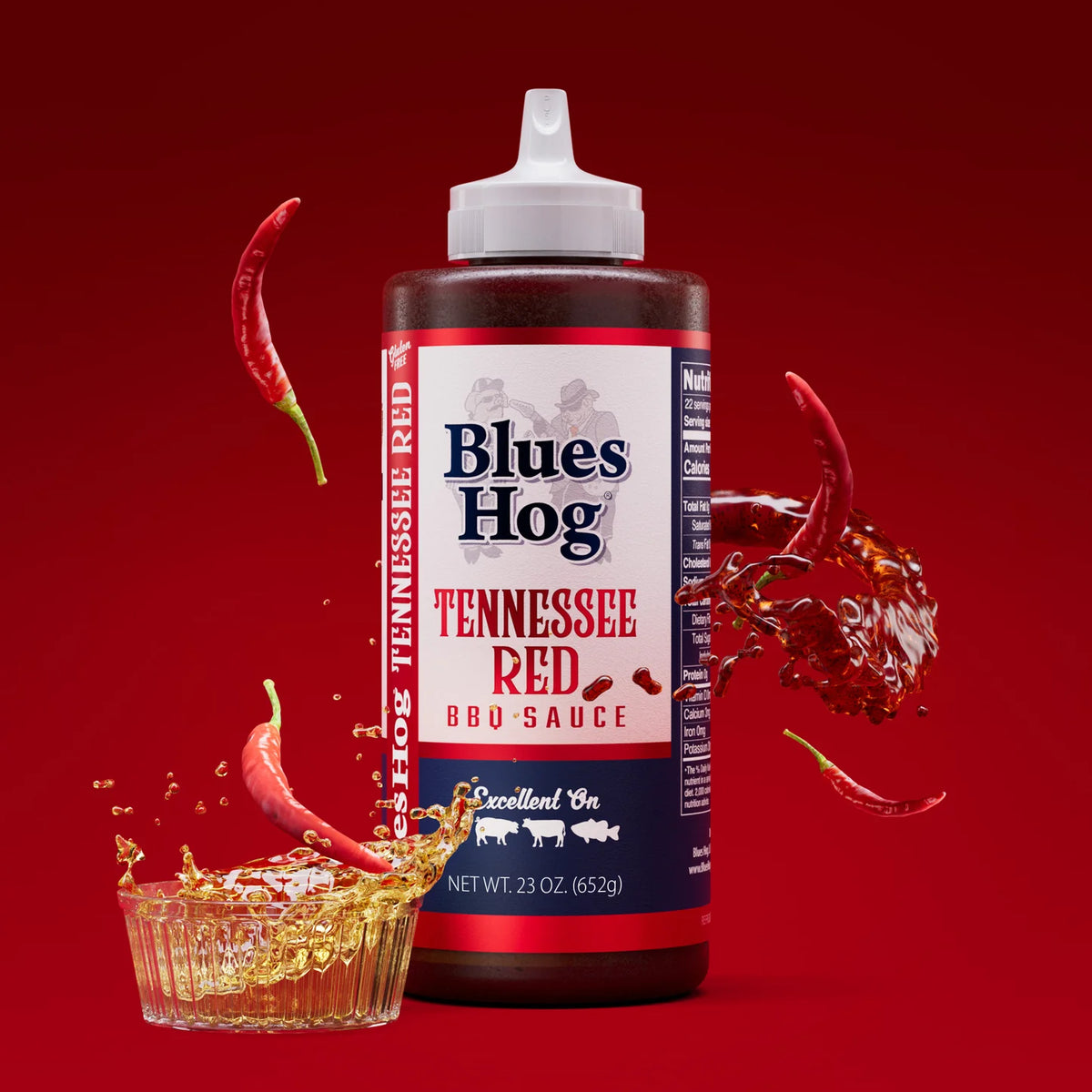 Blues Hog Tennessee Red BBQ Soße 652 g