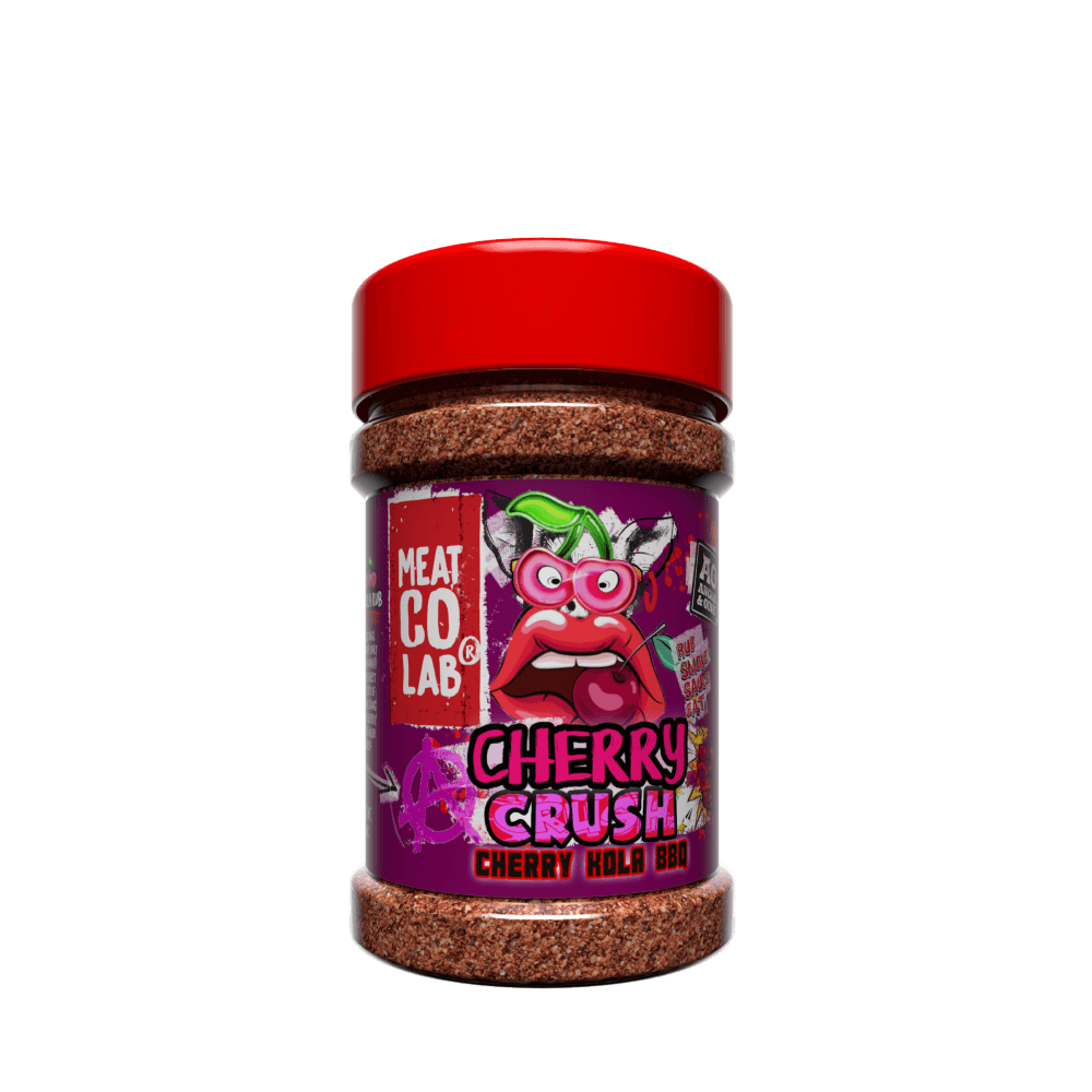 Angus & Oink Cherry Crush Kirsch-Cola-BBQ-Rub 230 g Verpackung