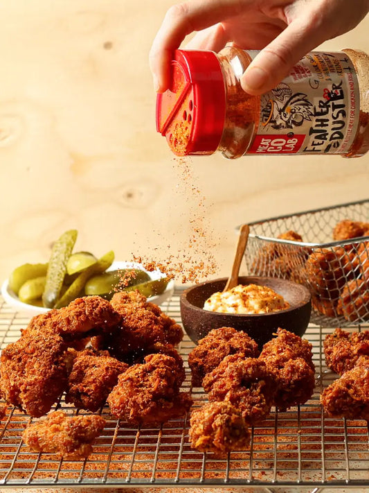 Crunchy Chicken Nuggets mit Feather Duster Rezept