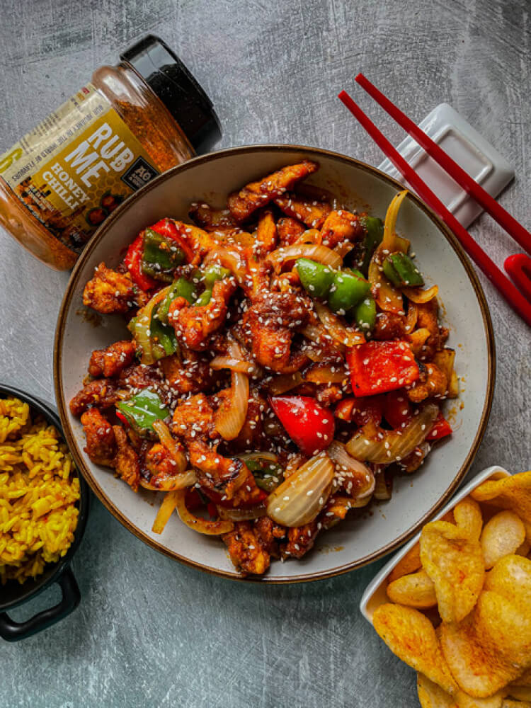 Angus & Oink Honey Chilli – süß-scharfer BBQ-Rub (220 g)
