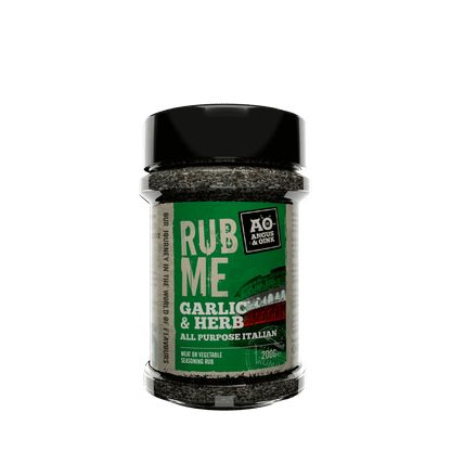 Angus & Oink Garlic and Herb Seasoning Verpackung