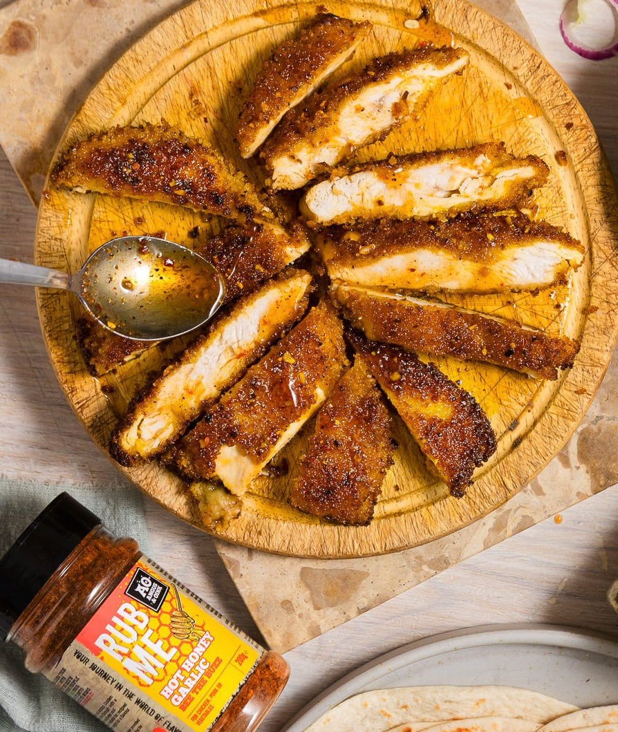 Angus & Oink Hot Honey Garlic – Süß-scharfer Honig-Knoblauch-Rub (200 g)