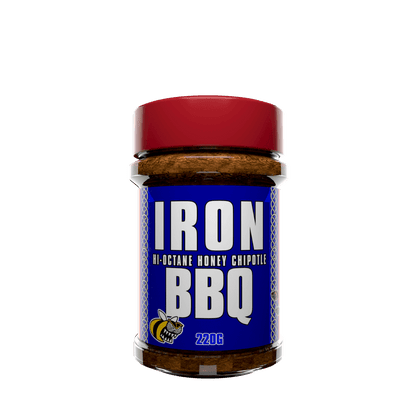 Angus & Oink Iron BBQ Rub Verpackung
