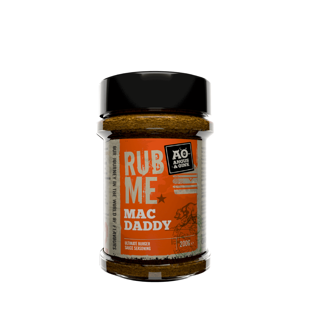 Angus & Oink MacDaddy Burger Seasoning Verpackung