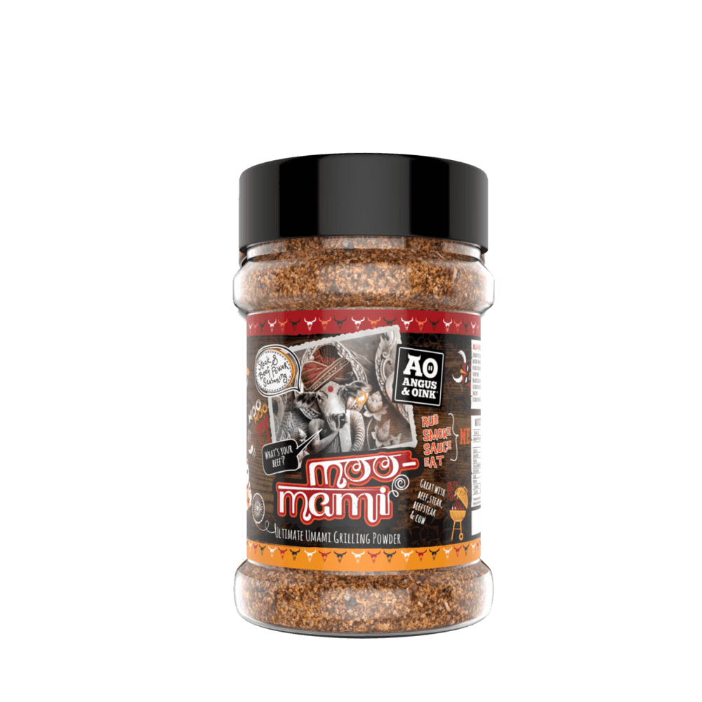 Angus & Oink Moo Mami – Umami-Rub für Steak & Beef (220 g)