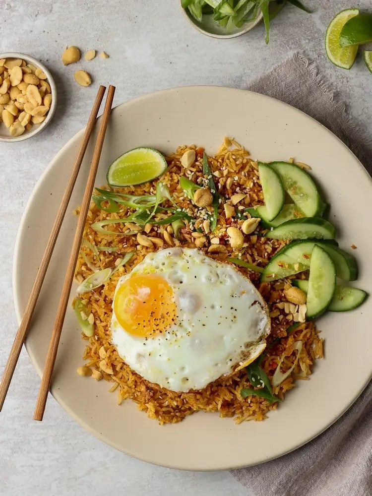 Rezept Nasi Goreng mit Satay