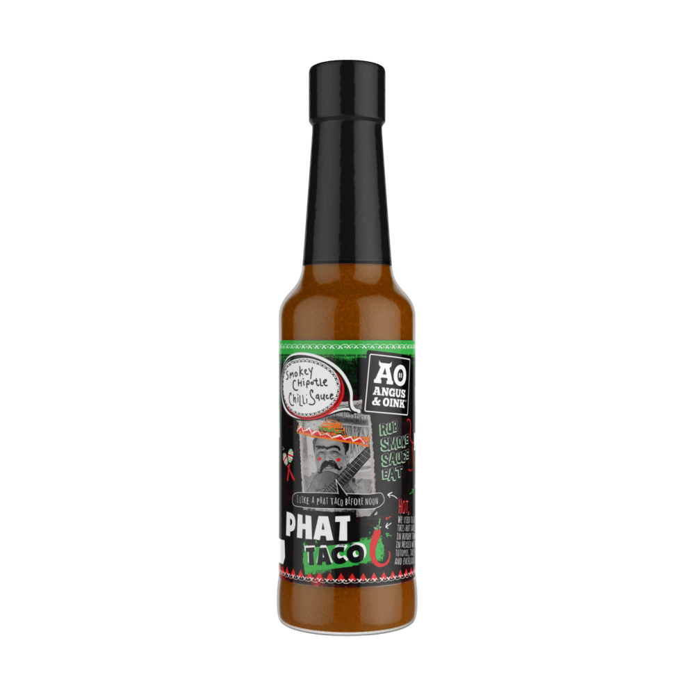 Angus & Oink Phat Taco Chipotle Hot Sauce 150 ml
