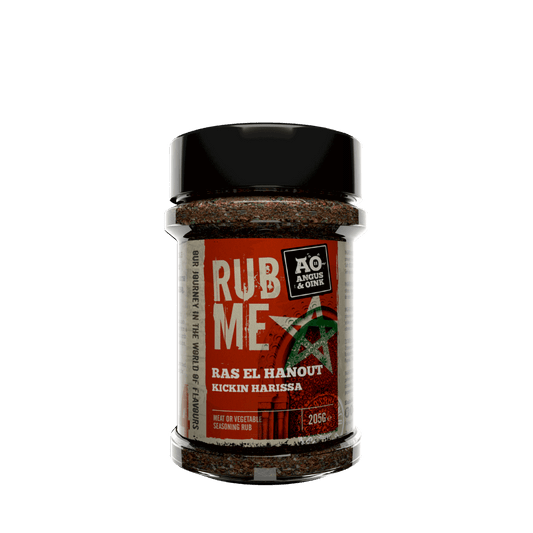 Angus & Oink Ras El Hanout Kickin Harissa Gewürz 205 g Verpackung