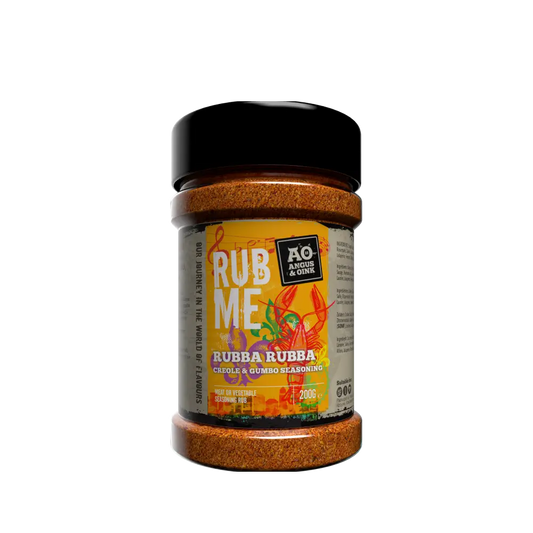 Angus & Oink Rubba Rubba Creole Rub Verpackung