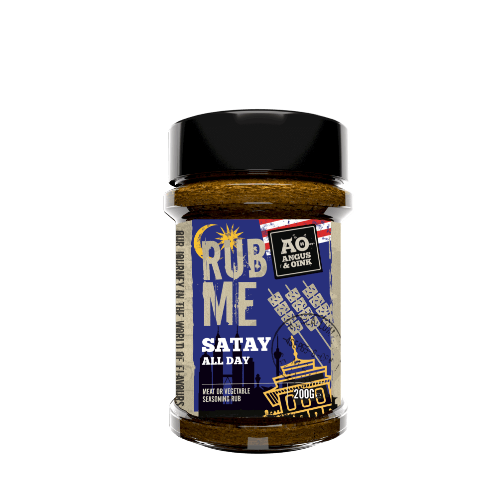 Angus & Oink Satay – südostasiatisches Satay-Gewürz, erdnussfrei (200 g)