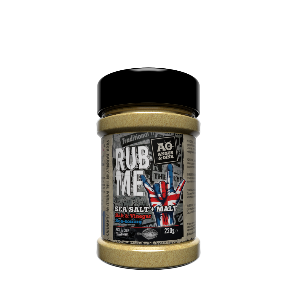 Angus & Oink Sea Salt + Malt Verpackung