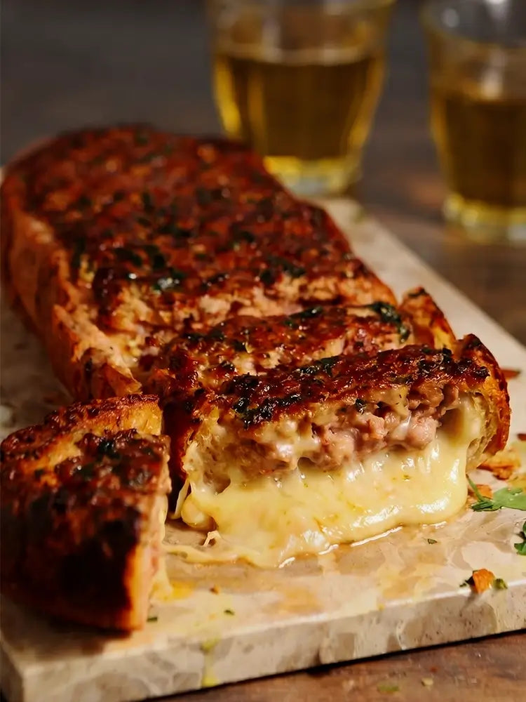 Cheesy Italian Stallion Sub Rezept